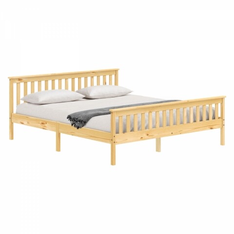 Manželská postel masiv borovice dvoulůžko 180x200 lakovaná TORINO Idea