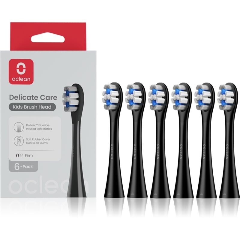 Oclean P3K8 Black náhradní hlavice pro děti 6 ks