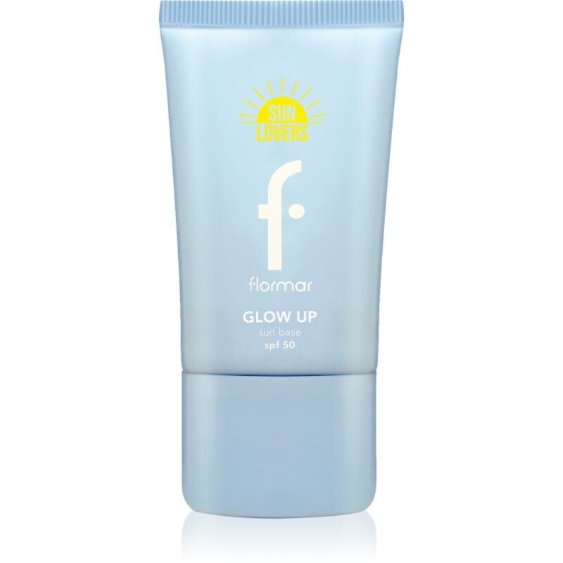 flormar Glow Up Sun Base SPF 50 opalovací emulze pro rozjasnění pleti 40 ml