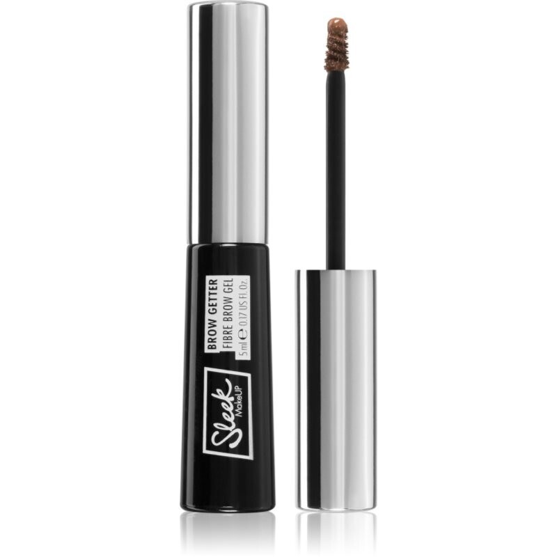 Sleek Brow Getter fixační gel na obočí odstín Medium Brown 5 ml