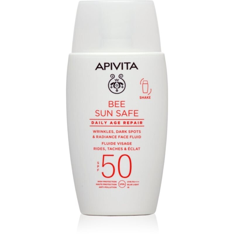 Apivita Bee Sun Safe Daily Age Repair Fluid SPF50 ochranný fluid proti vráskám SPF 50 50 ml