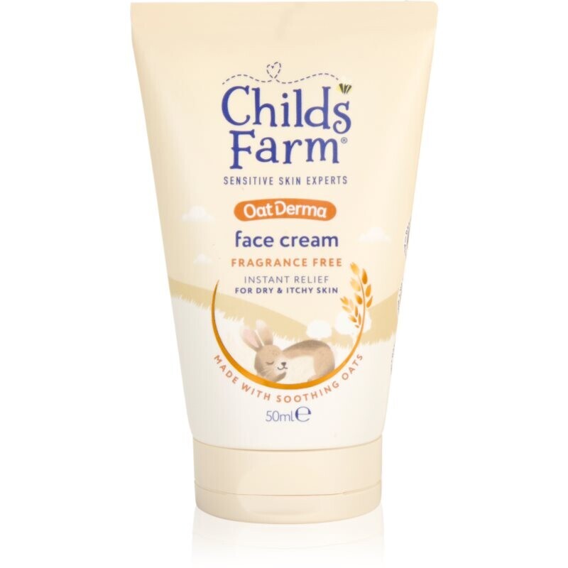 Childs Farm OatDerma Face Cream krém na obličej bez parfemace 50 ml