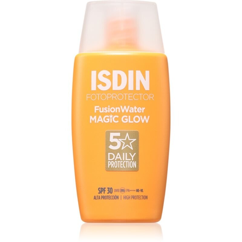 ISDIN Fotoprotector FusionWater Magic Glow opalovací krém na obličej SPF 30 50 ml
