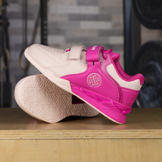 Lu Xiaojun Boty na vzpírání LUXIAOJUN Professional - světle růžové XIA12