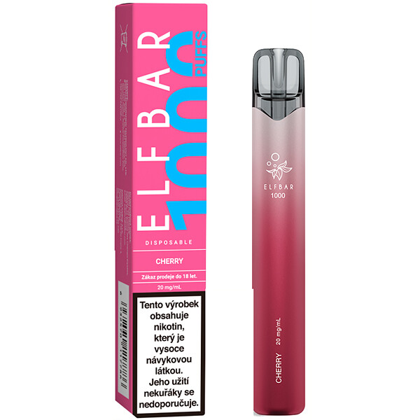 Elektronická cigareta jednorázová Elf Bar 1000 Cherry 20mg/ml