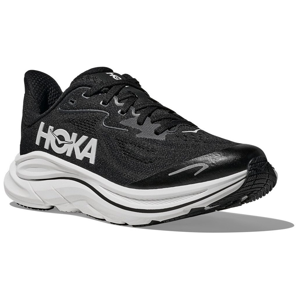 Dětské boty Hoka Y Clifton 10 Big Kids Velikost bot (EU): 38 / Barva: černá/bílá