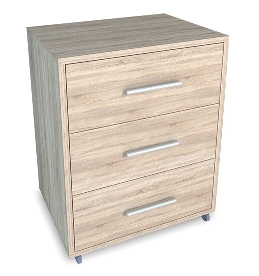 Zásuvkový kontejner MAUGHANI II, dub sonoma - II. jakost, POUZE OSOBNÍ ODBĚR