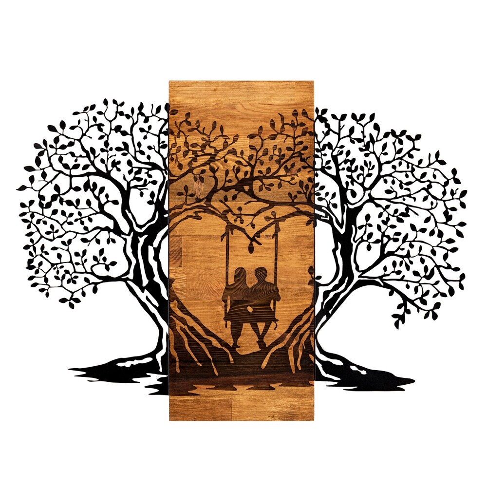 Dekorativní dřevěný nástěnný doplněk - LÁSKA, 76 x 58 cm - II. jakost, POUZE OSOBNÍ ODBĚR