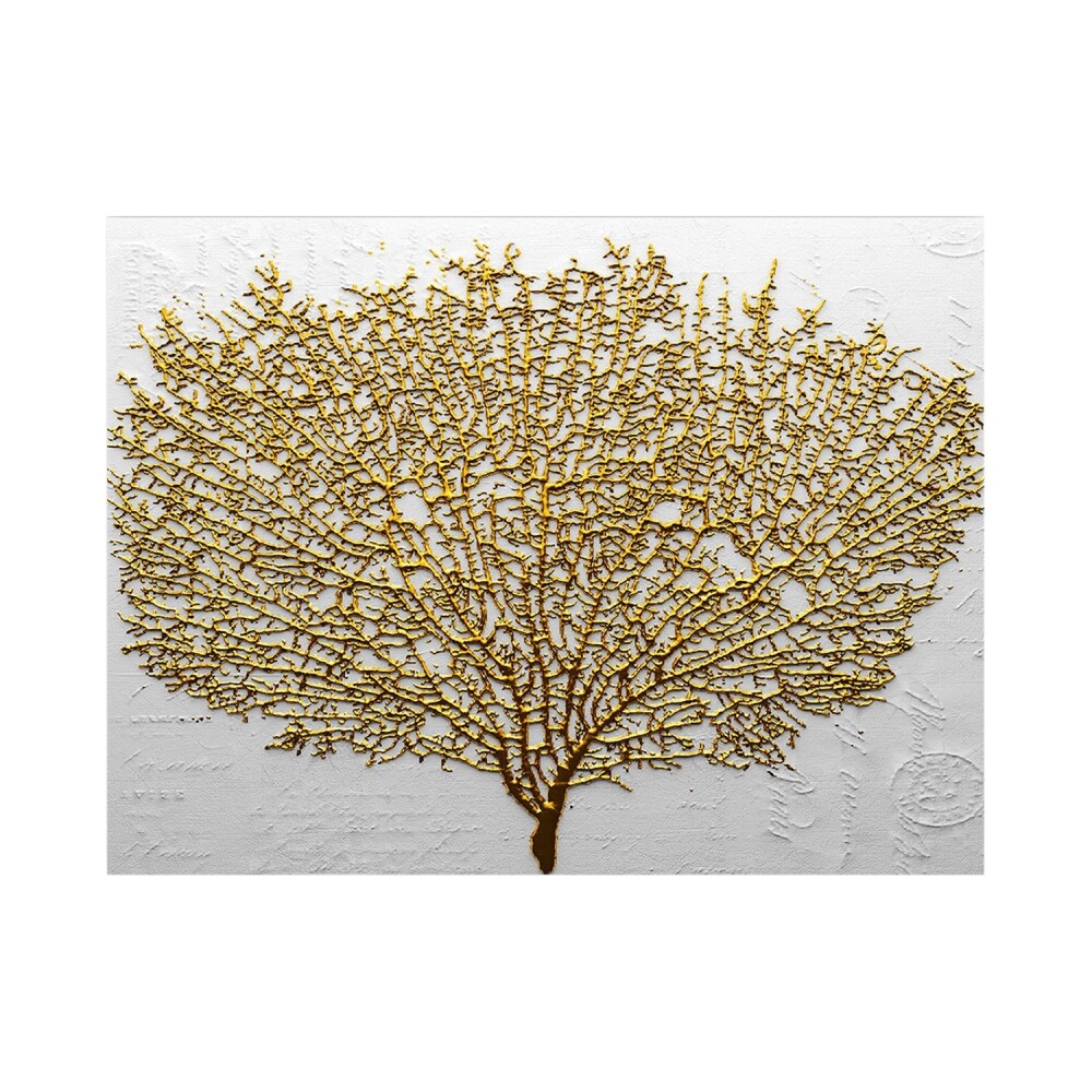 Obraz na plátně - ZLATÝ STROM, 70 x 100 cm - II. jakost, POUZE OSOBNÍ ODBĚR