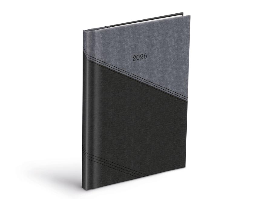 MFP 7781477 Diář 2026 T805 PU gray/dak gray