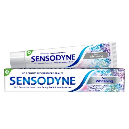Sensodyne Extra Whitening zubní pasta 75ml - balení 2 ks