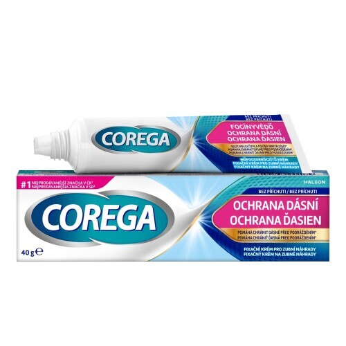 Corega Ochrana dásní fixační krém 40g - balení 2 ks