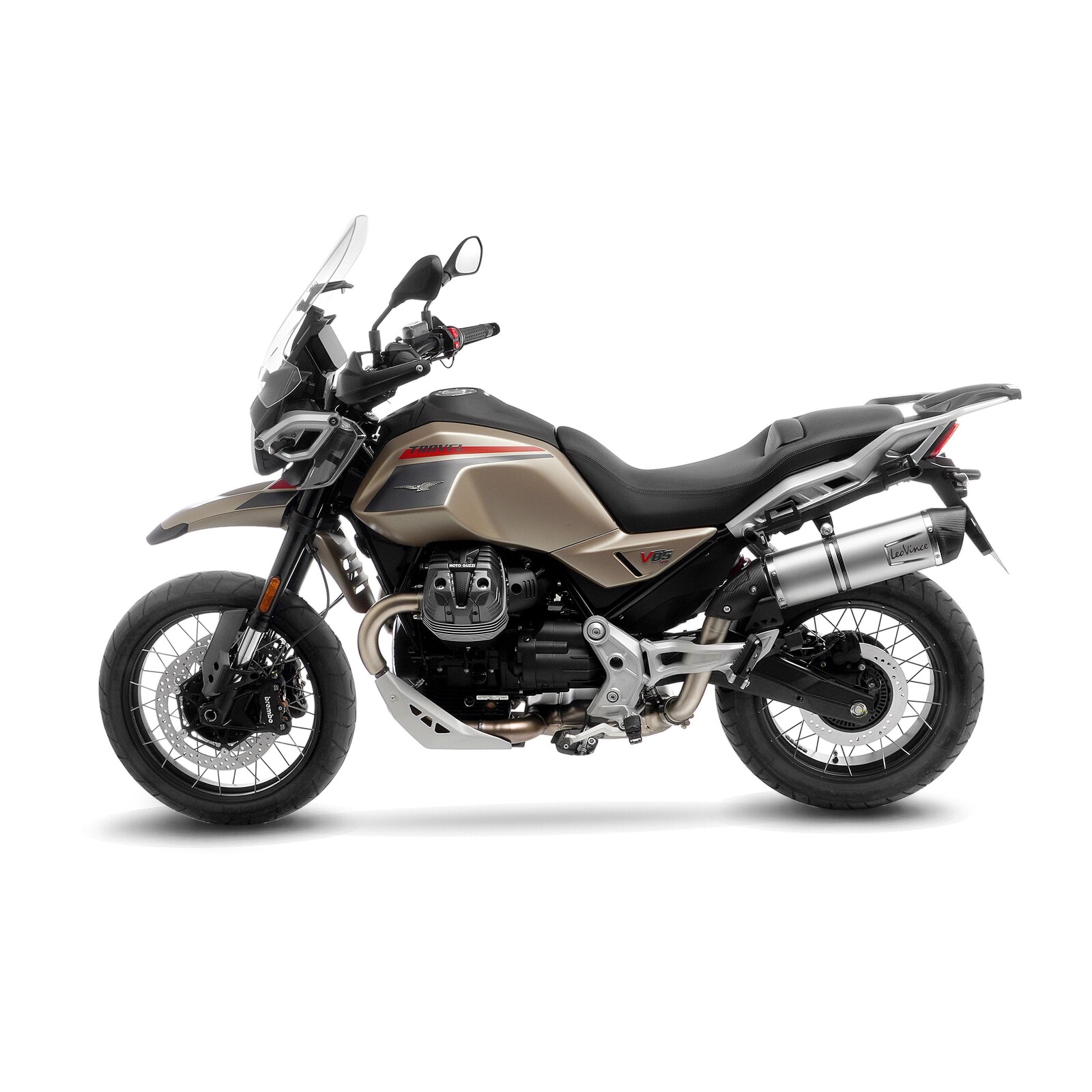 LeoVince LV One Evo Slip-on MOTO GUZZI V85 TT (19-25)