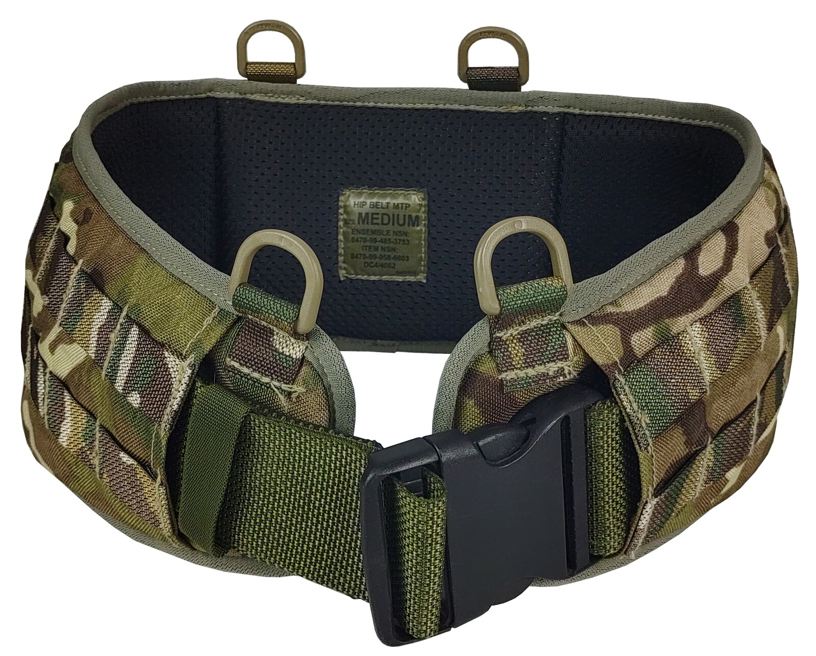 Nosný opasek Hip Belt Molle MTP Velká Británie Velikost: Small (délka pásku 120 cm) zánovní