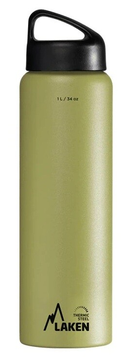 Termoláhev ocel Classic 1000 ml Khaki LAKEN®