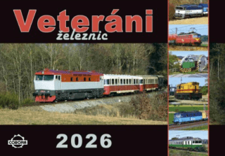 Kalendář 2026 Veteráni železnic - Piroutek Richard