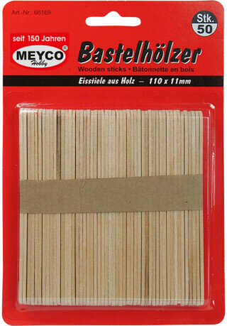 Nanuková dřívka 110x11mm 50ks