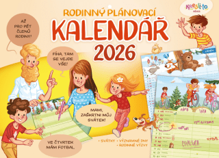 Rodinný plánovací kalendář 2026 - Filip Škoda