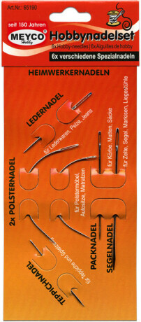 Sada speciálních jehel 6ks