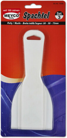 Plastová stěrka, sada 3ks