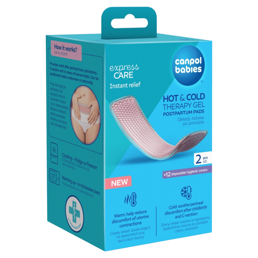 CANPOL BABIES Hot&Cold poporodní gelové vložky 2 kusy