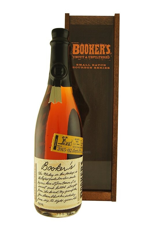 Booker's Bourbon 7y 0,7l 63% Dřevěný box