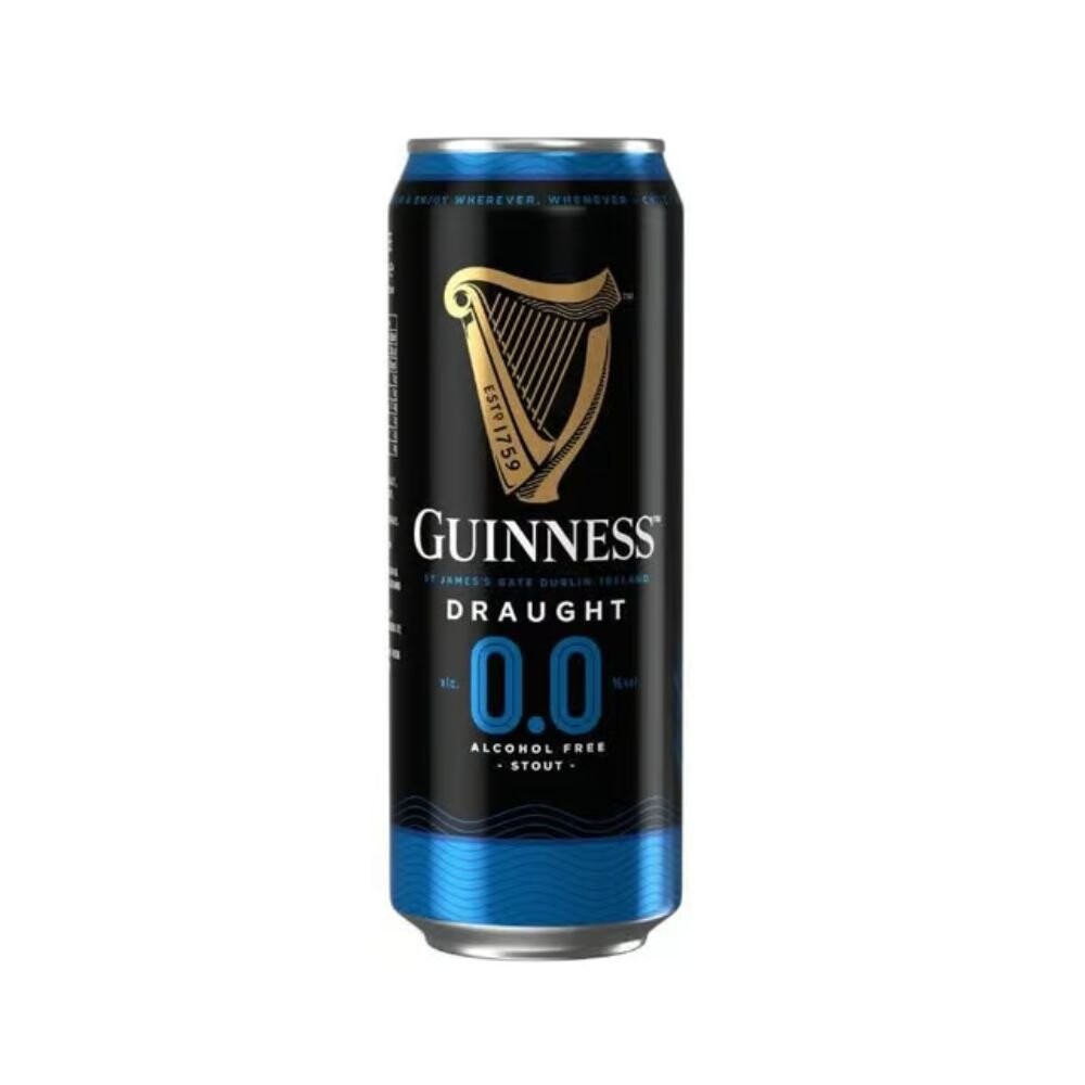 Guinness Stout Draught 0,44l 0% Plech