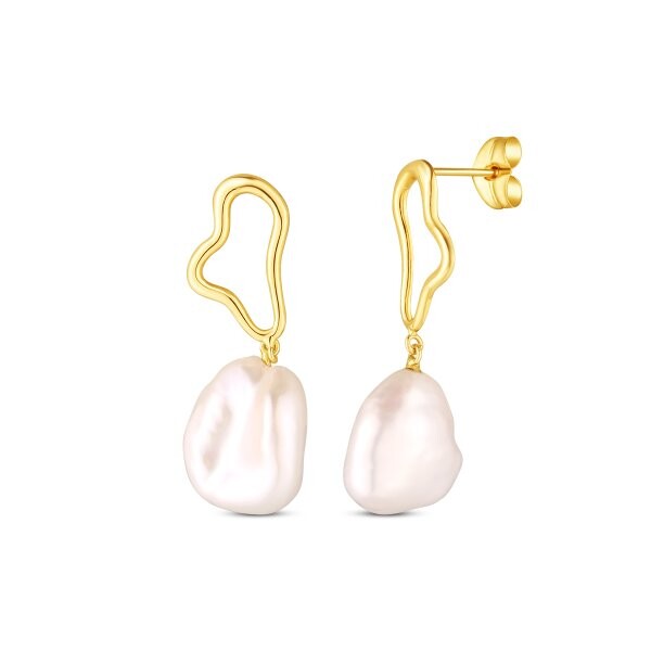 Náušnice s perlou 235-501-A12990 2.80g