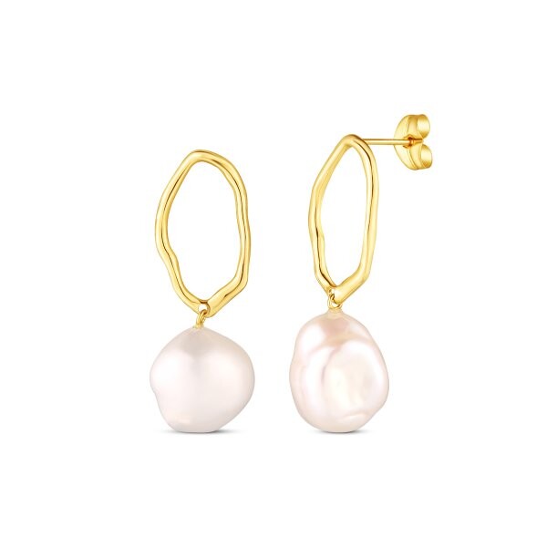 Náušnice s perlou 235-501-A10898 2.25g