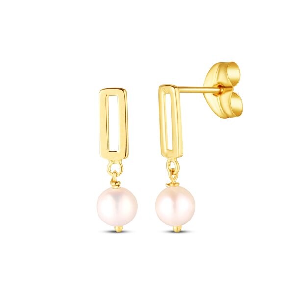 Náušnice s perlou 235-501-A12406 0.70g