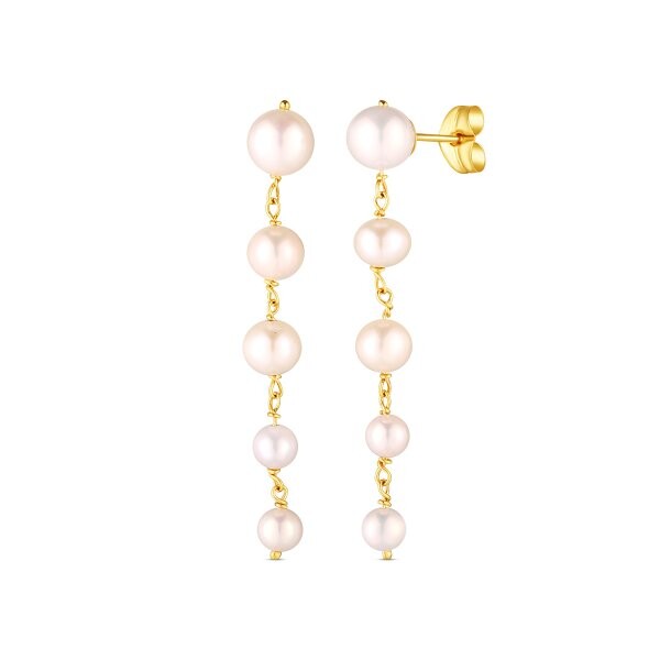 Náušnice s perlou 235-501-A13650 1.90g