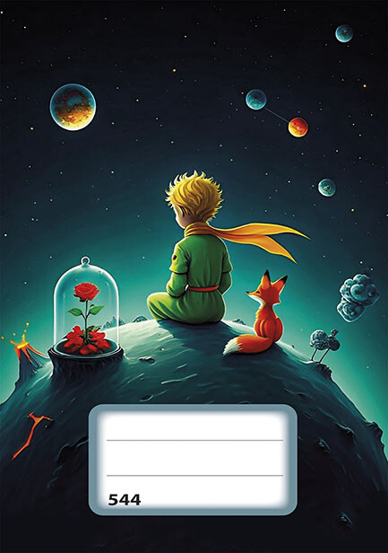 Sešit (544) A5 linkovaný, 40l, Malý princ