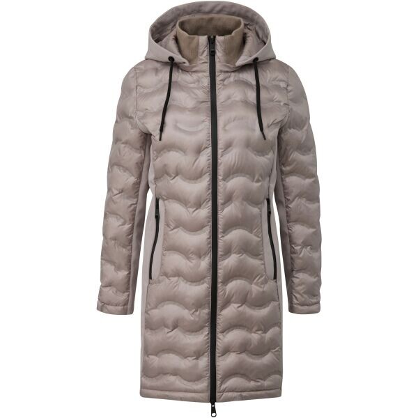 s.Oliver OUTDOOR Dámský prošívaný kabát, béžová, velikost