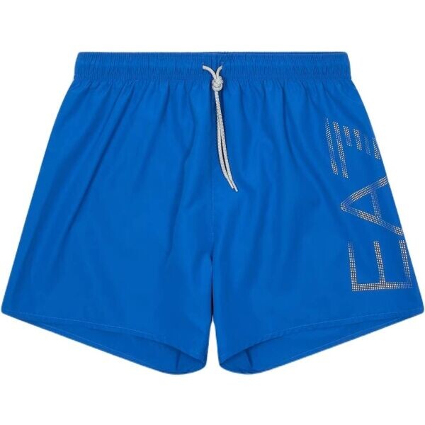 EA7 WATER SPORTS Pánské plavecké šortky, modrá, velikost