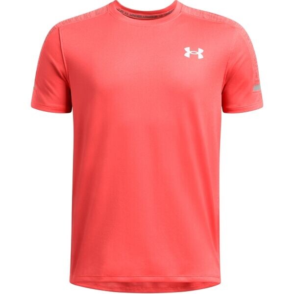 Under Armour TECH UTILITY TEE Chlapecké sportovní triko, lososová, velikost XL