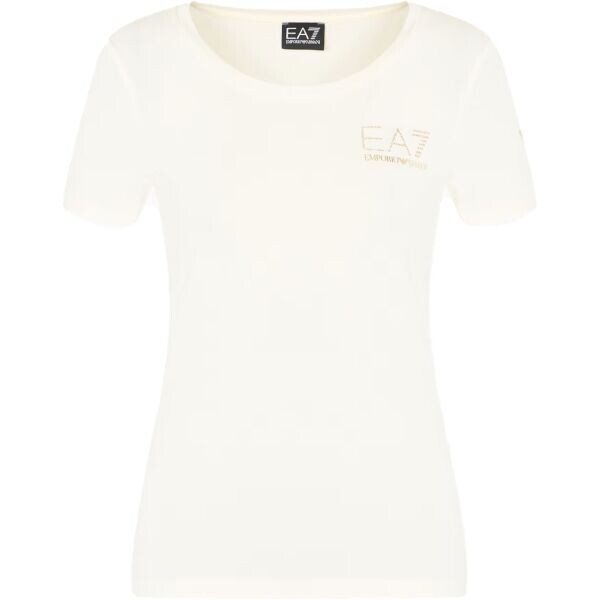 EA7 T-SHIRT Dámské tričko, bílá, velikost