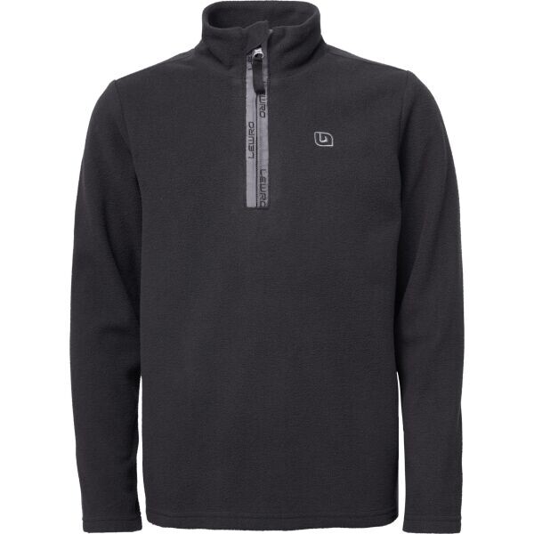 Lewro RAIN Dětská mikina, černá, velikost 164-170