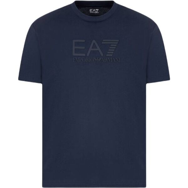 EA7 T-SHIRT Pánské tričko, tmavě modrá, velikost