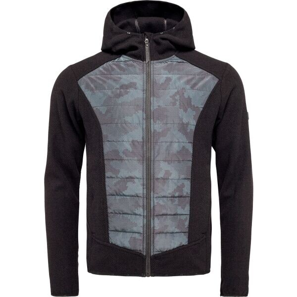 LOAP GALVAR Pánský sportovní svetr, černá, velikost