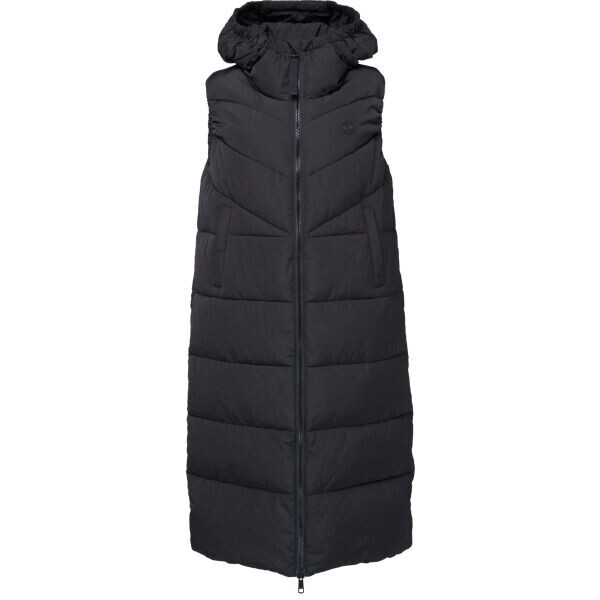 LOAP TANJA Dámská dlouhá vesta, černá, velikost