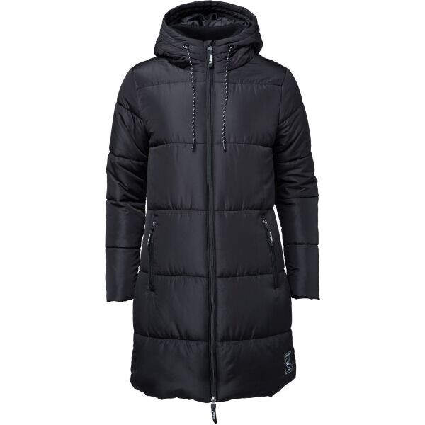 Willard SIANA Dámský prošívaný kabát, černá, velikost