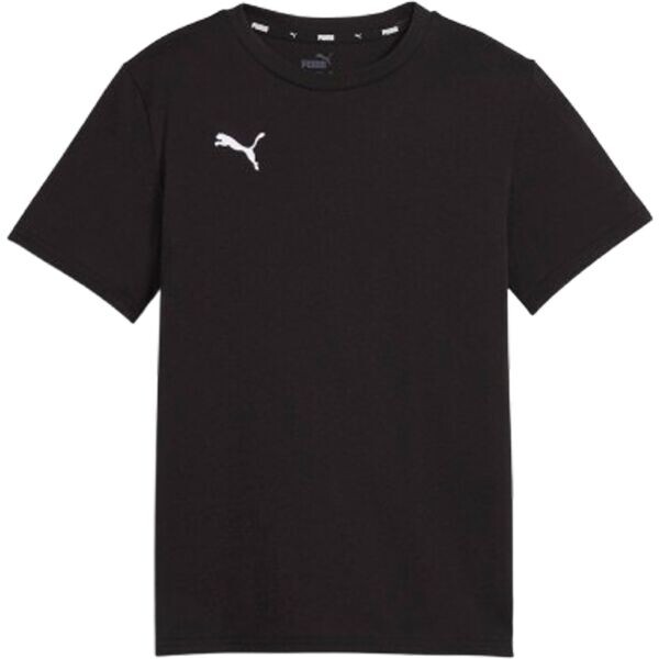 Puma TEAMGOAL CASUALS TEE JR Chlapecké sportovní triko, černá, velikost