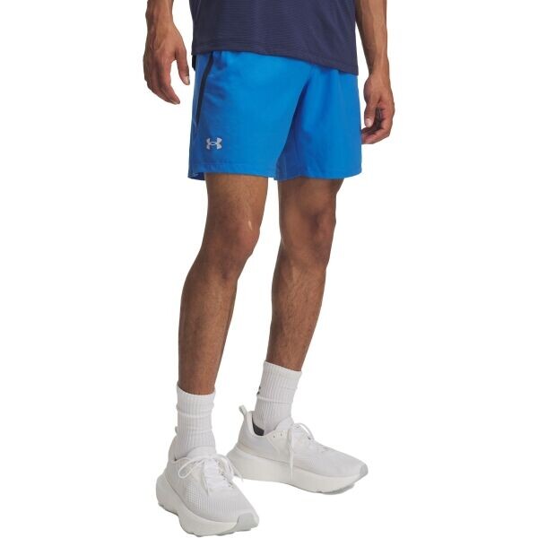 Under Armour LAUNCH 7 Pánské kraťasy, světle modrá, velikost S