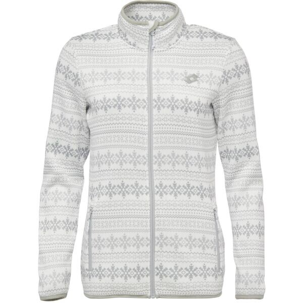 Lotto LIA Dámská mikina svetrového vzhledu, šedá, velikost