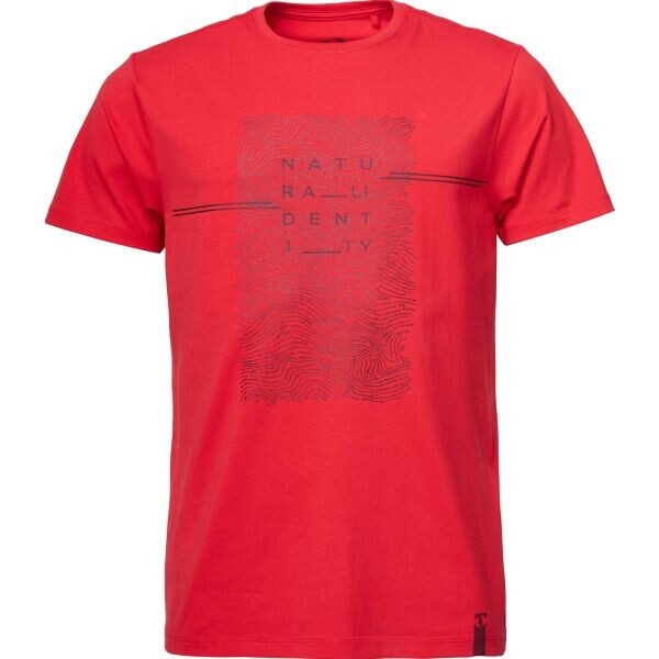 LOAP ALBORETO Pánské fashion tričko, červená, velikost