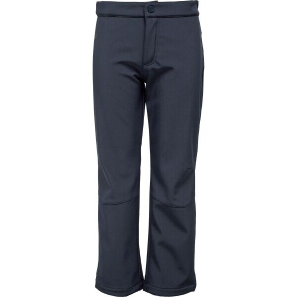 LOAP LOPES Dětské softshellové kalhoty, tmavě modrá, velikost 112-116