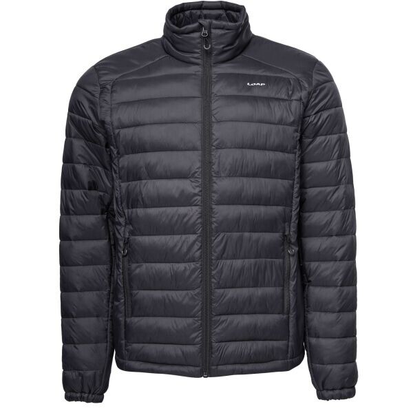 LOAP JEVUR Pánská zimní bunda, černá, velikost