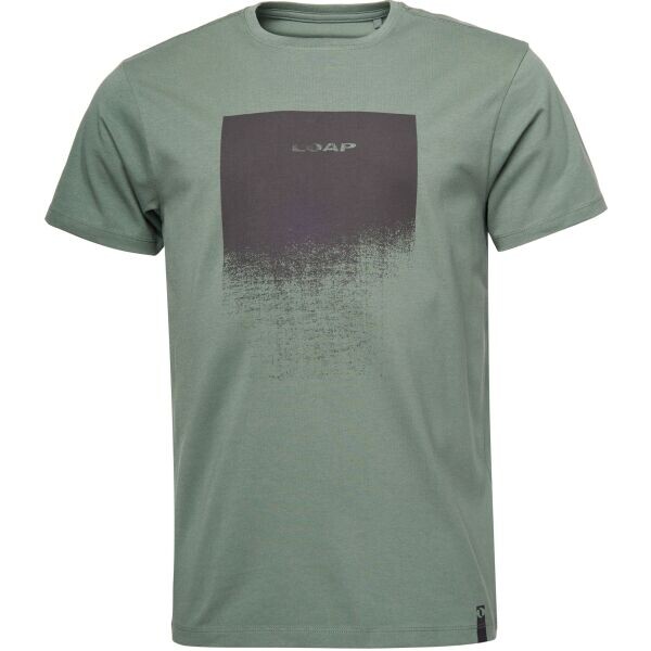 LOAP ALIN Pánské fashion tričko, tmavě zelená, velikost