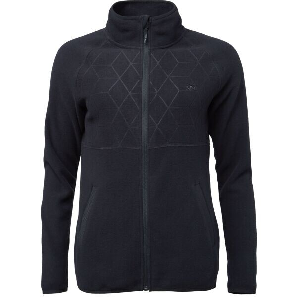 Willard MANOA Dámská fleecová mikina, černá, velikost XXL