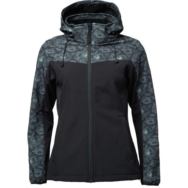 Willard VERDONA Dámská softshellová bunda, černá, velikost